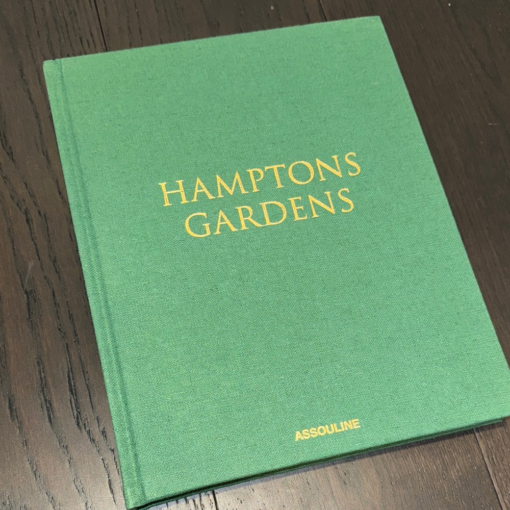 Assouline Hamptons Gardens Book with Green and Purple Cover - Picture 5 of 6